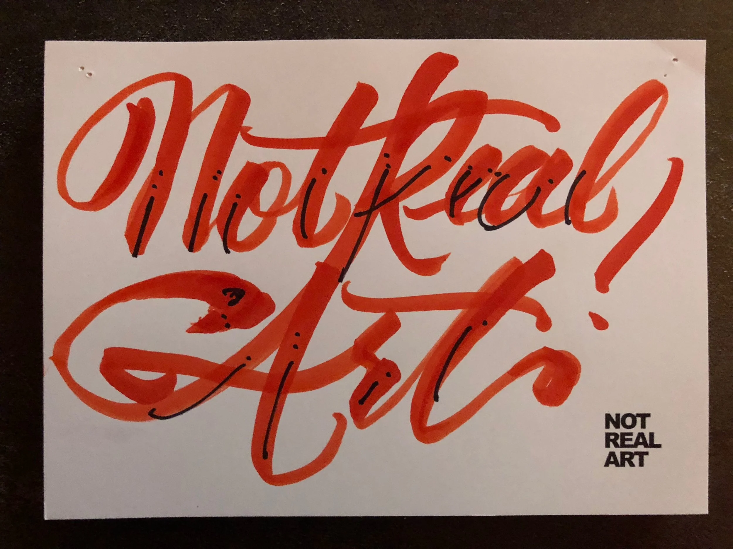 Artists Express Themselves at NOT REAL ART Club Not Real Art World
