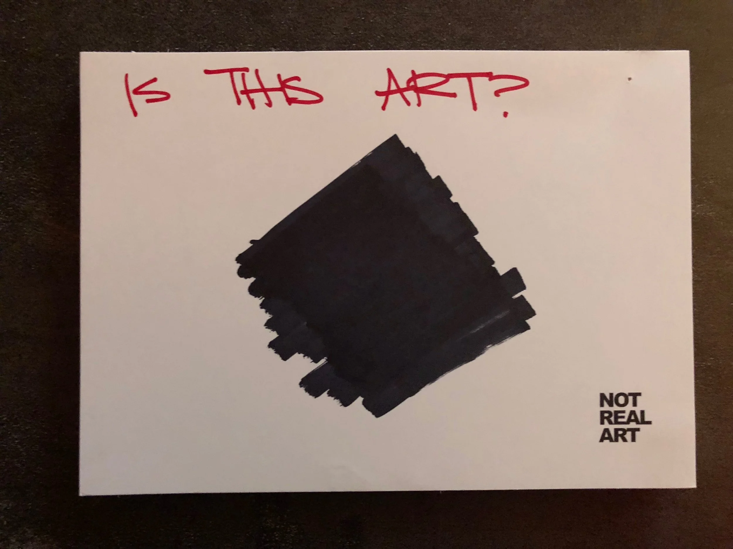 Artists Express Themselves at NOT REAL ART Club Not Real Art World