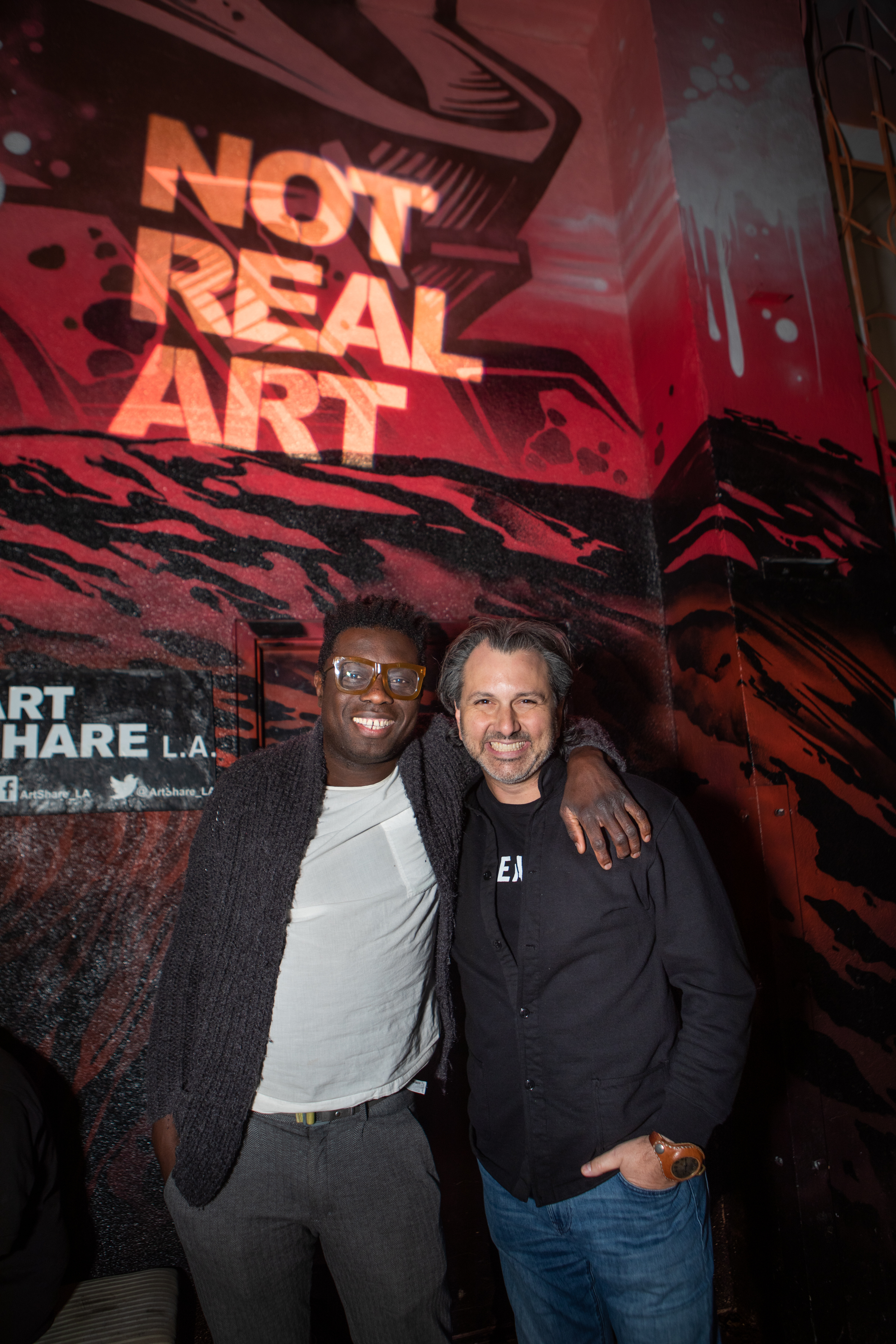 Ayana Founder Eric Coly with Sourdough, Creator of Not Real Art