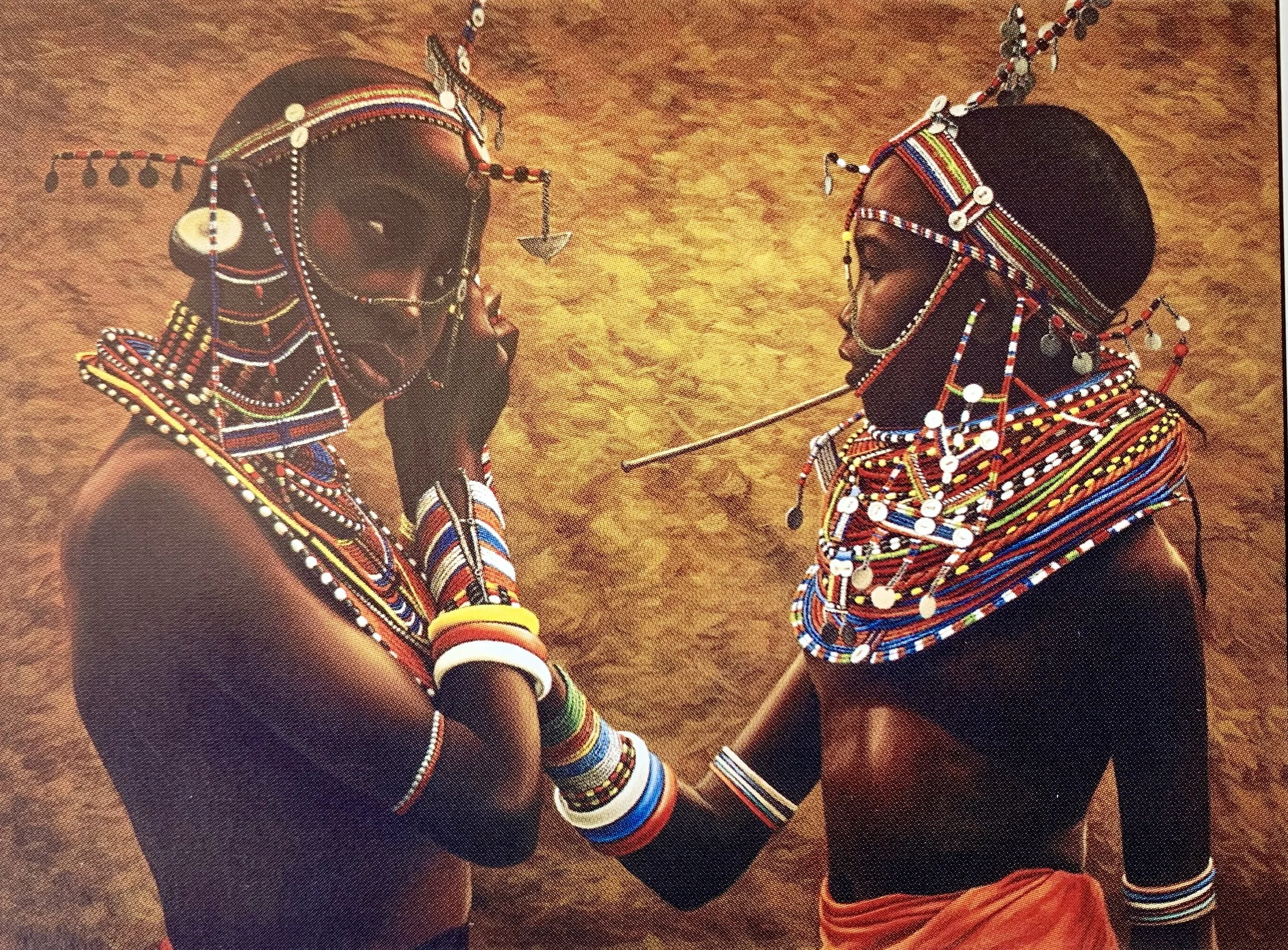 Artwork by Cleophus. Title: Girlfriends Before The Dance