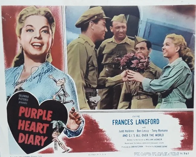 AUTOGRAPHED LOBBY CARD