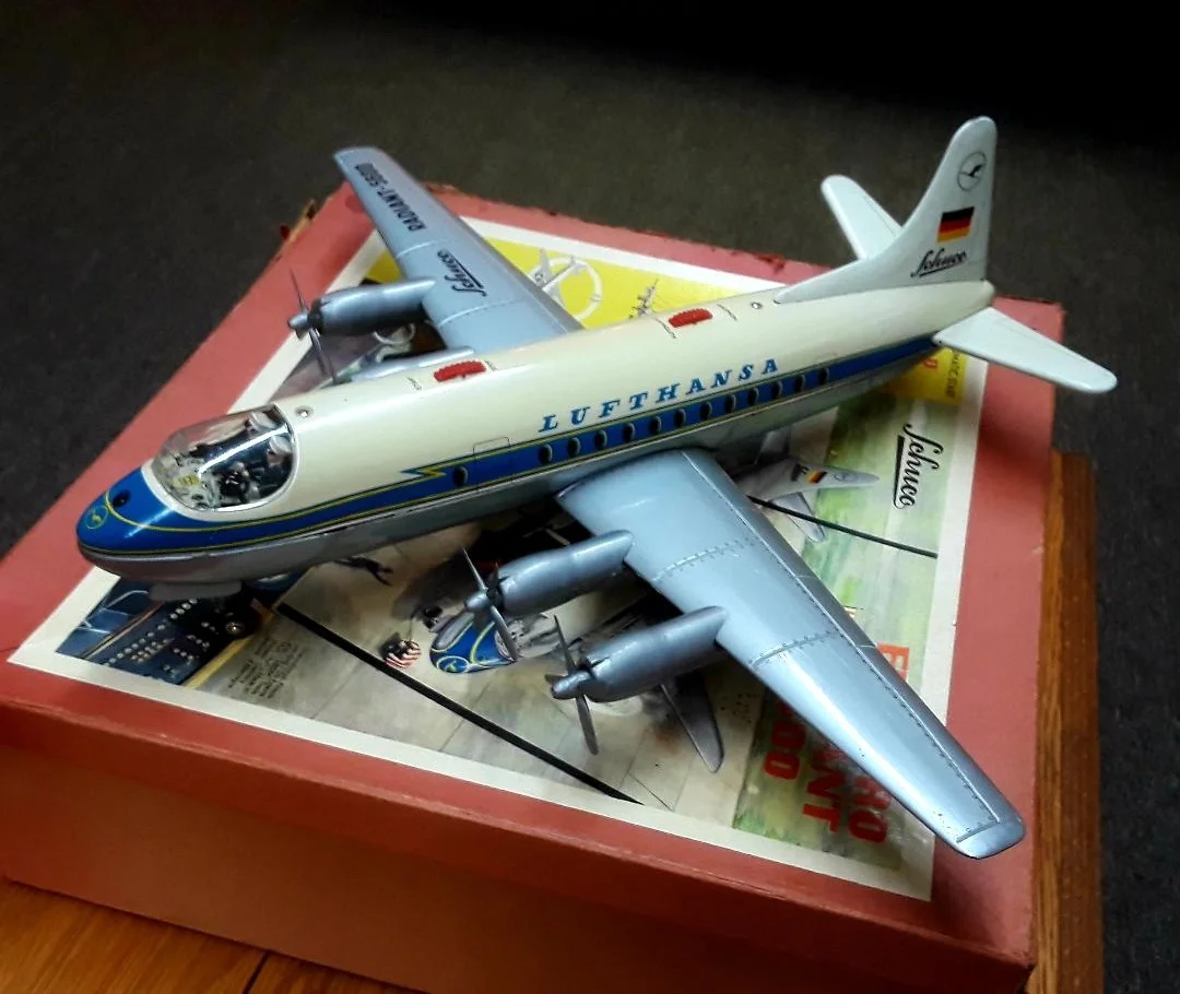 ANTIQUE TOY AIRPLANE