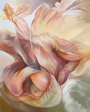 Apparicion, Desierto Pintado series 2012 acrylic/canvas 50” x 40” Collection of Ellen Speert and Paul Henry