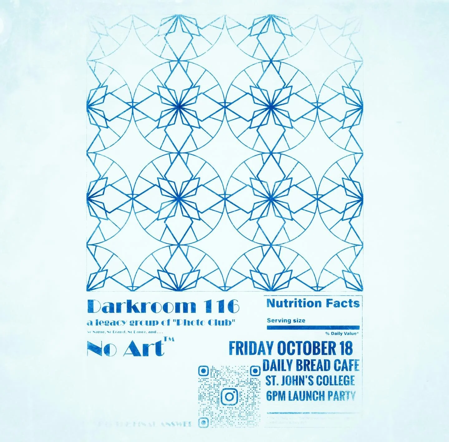 Tonight! @dkrm116 @daily_bread_cafe Launch party of an all film all hand printed photo show!