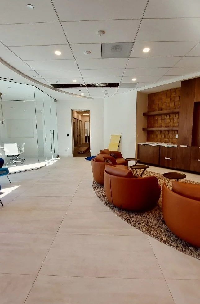  Torrey Pines Bank  Tenant Improvement  Metal stud framing, drywall, cellings &amp; doors 