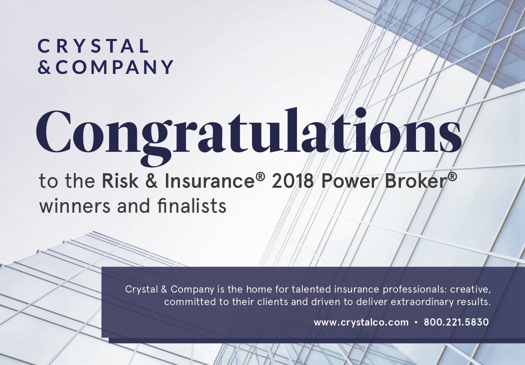 Crystal & Company_Risk & Insurance 2018 Power Brokers Ad.jpg