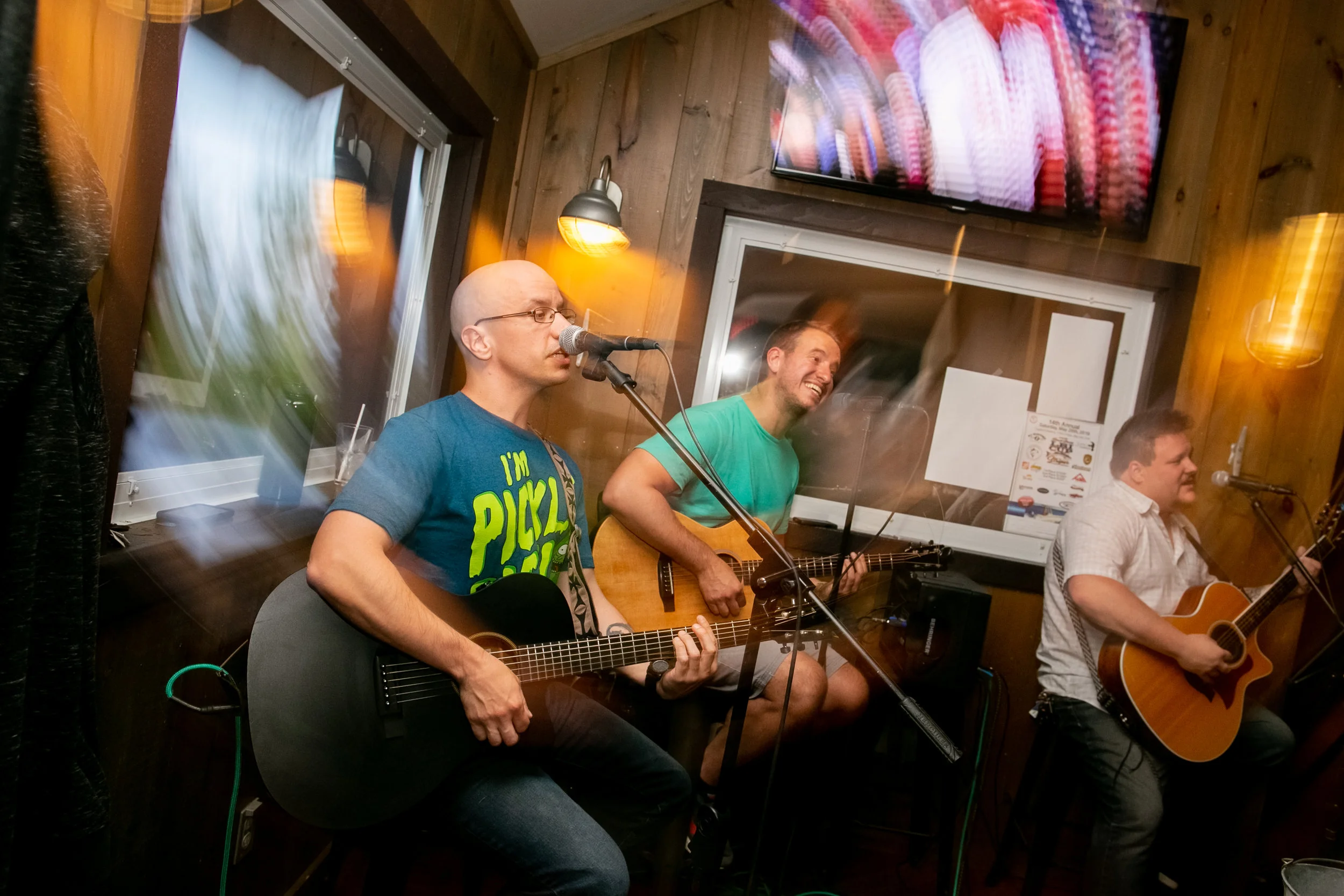 Todd Ruap playing with Ted Hammock and Boose Rutledge at the OC. Photo: Ryan Johnson
