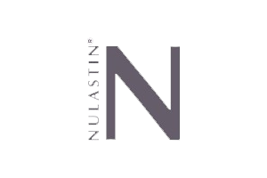 Logo with the letter N and the words 'Nullastinz' arranged vertically along the left side