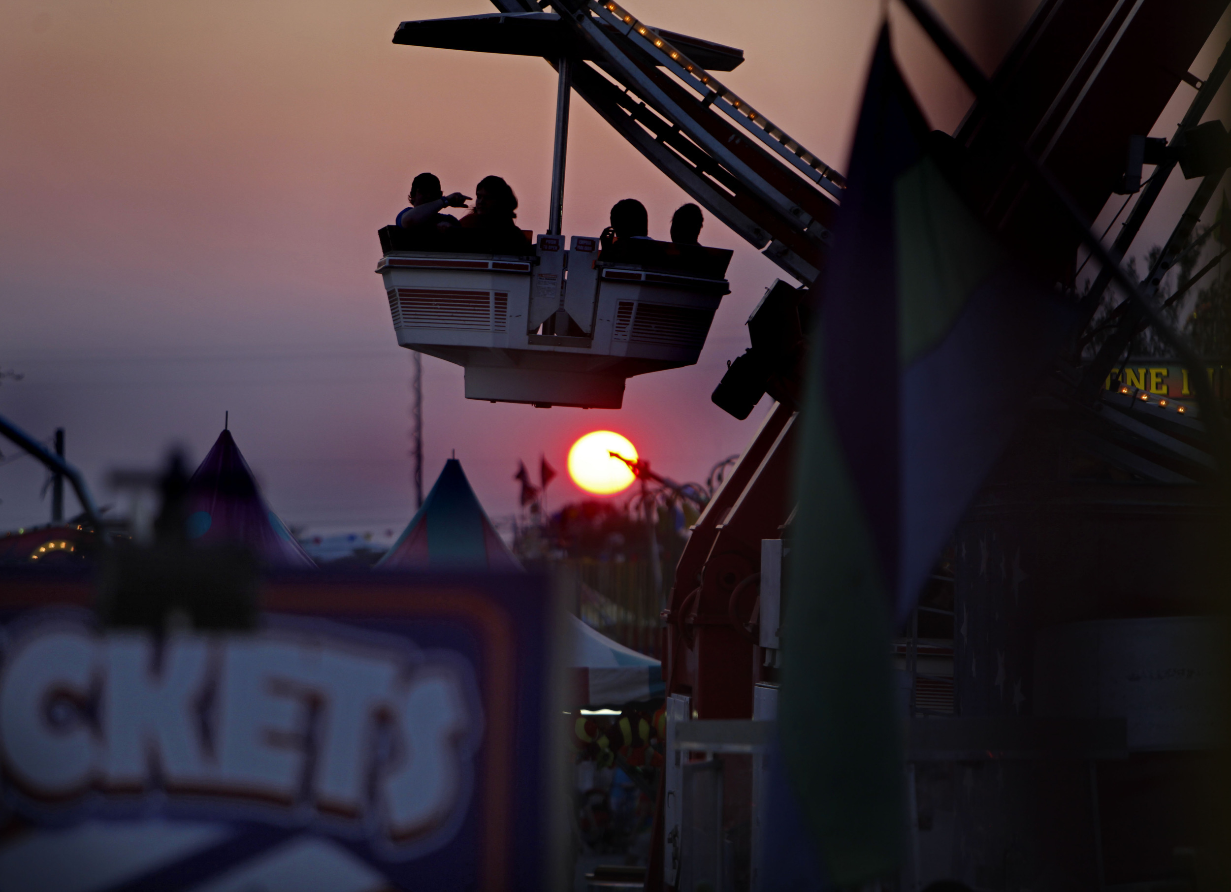  Rides at the Wilson County Fair August 13, 2010 in Mt. Juliet, Tenn. 