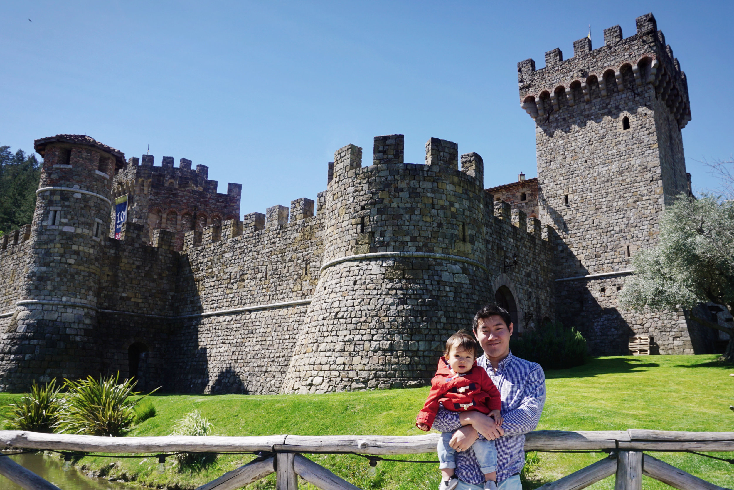 USA_California_Castello di Amorosa Winery_Sonoma_Napa_dad and baby toddler.jpg