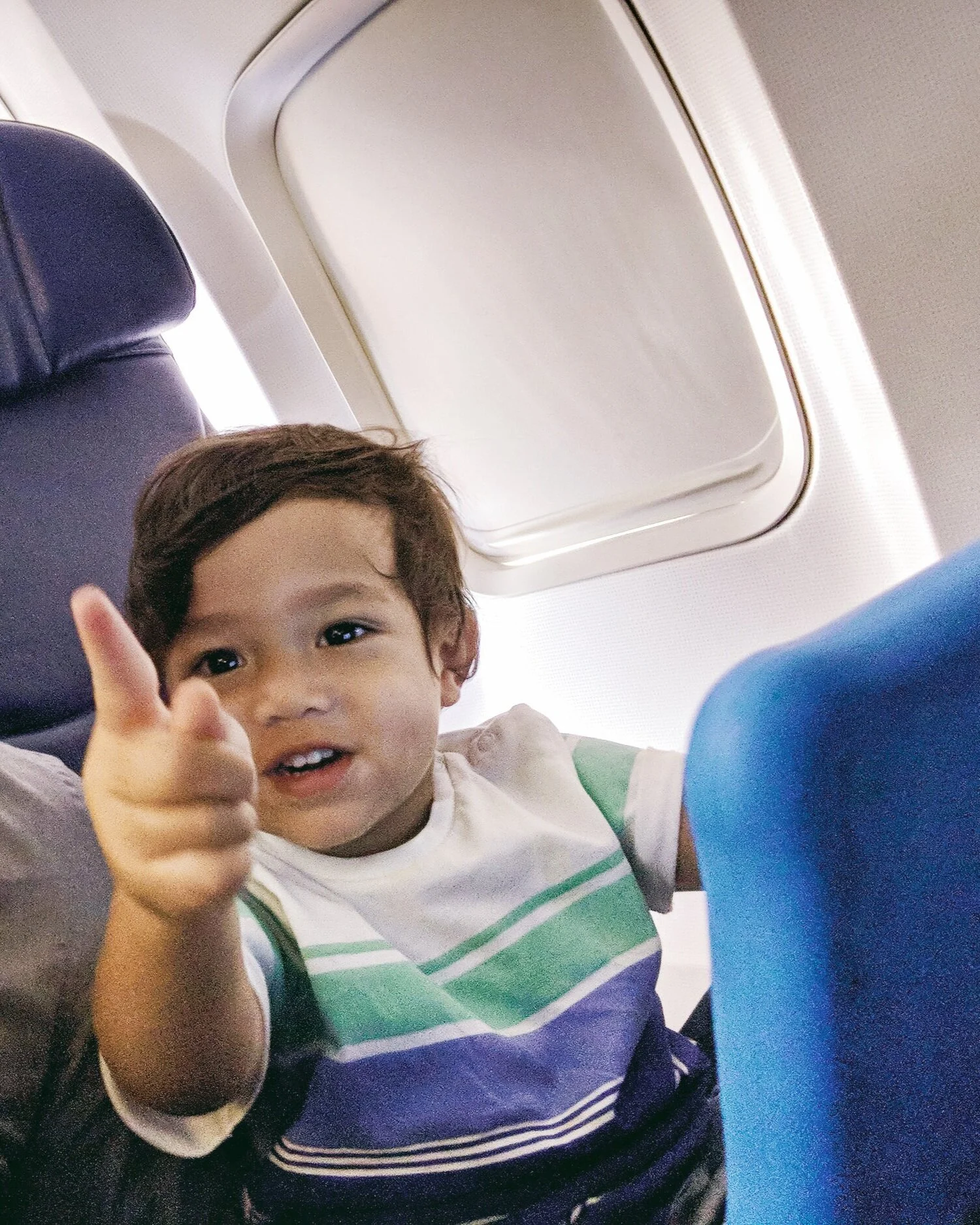 entertaining 11 month old on plane