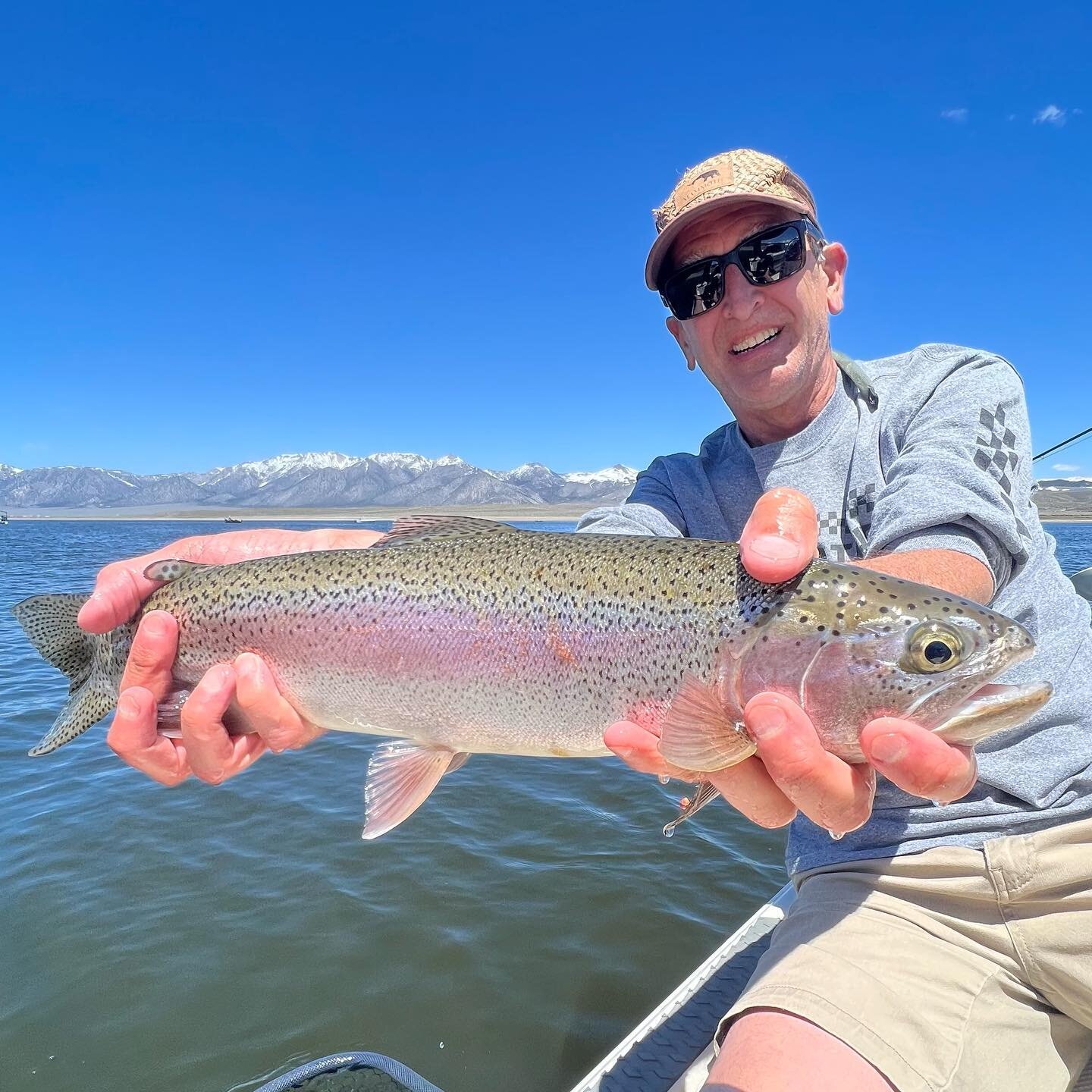 Productive first day of the season. Would be happy to put you on em and I have dates available. Let&rsquo;s get this party started!  #rippenlipsflyfishing #crowleylake