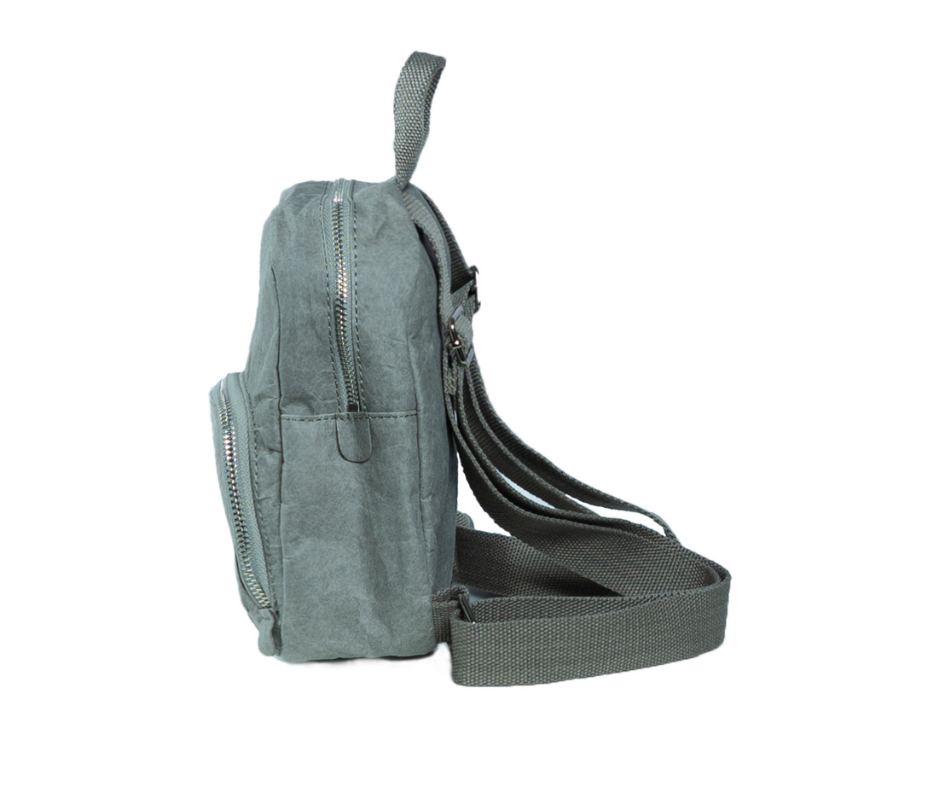 Mini Backpack - charcoal grey — UNFOLD - Jacron Paper