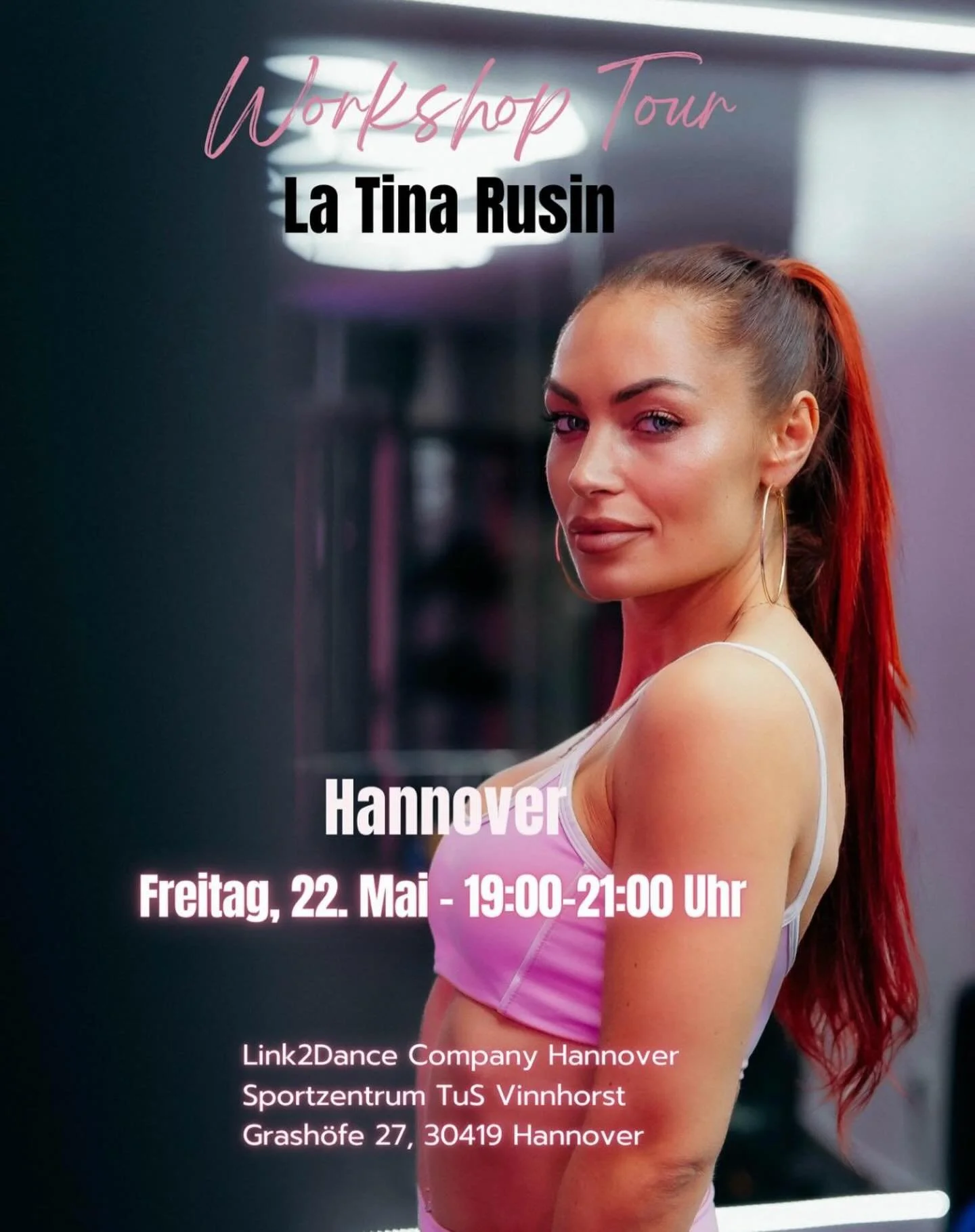 🚨 BREAKING NEWS 🚨

La Tina kommt direkt aus LA nach Hannover! 
Wer letztes Jahr dabei war, wei&szlig; genau, wie heftig der Vibe war und dieses Jahr wird&rsquo;s noch krasser! 

Sichere dir jetzt deinen Spot &ndash; die Pl&auml;tze sind limitiert!
