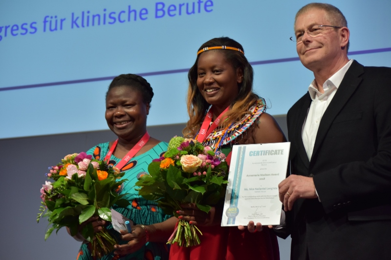 Amref-Botschafterin ausgezeichnet