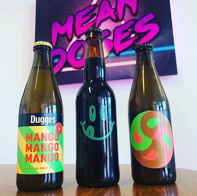 We&rsquo;re more than a little bit excited to have these very special brews in store today: 🍺 Dugges Mango Mango Mango 🥭 🍺 Omnipollo Aon Pecan Mud Stout 🤤 🍺Omnipollo Zelator Lollipop Triple NEIPA 🍭 
Very limited stock so get in quick before Dea