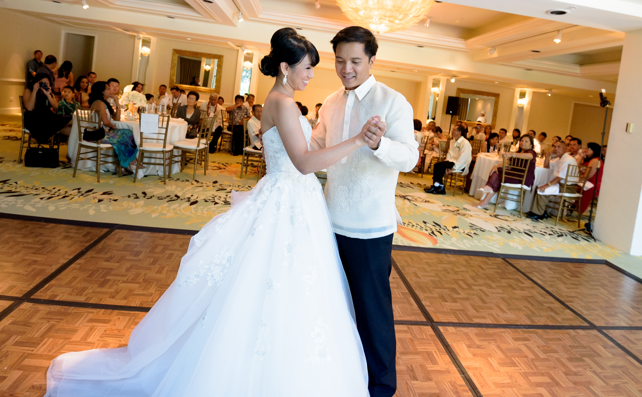 The first dance at The Kahala Hawaii