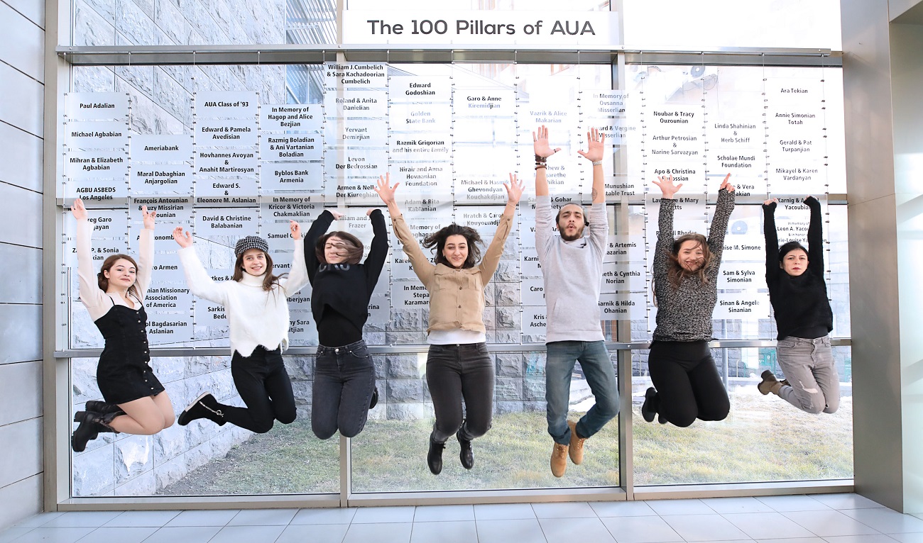 The "100 Pillars of AUA" campaign was created to gather a core group of supporters for the university.  The class of 1993 is one of those pillars. 
