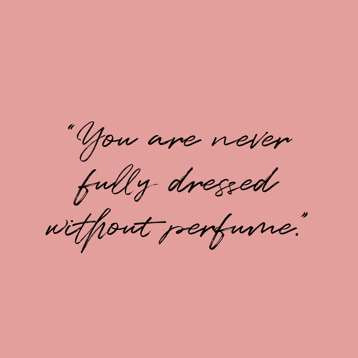 Rock meets romance quote on Zadig Voltaire on a blush pink background