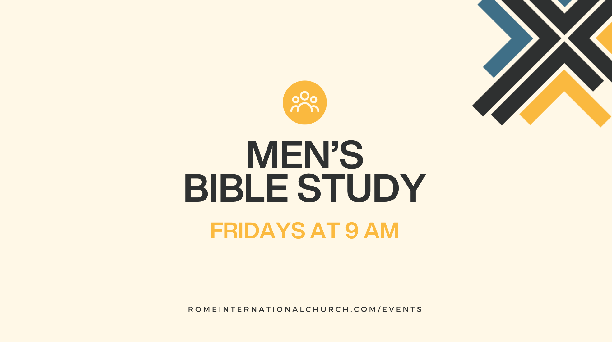 Men's Bible Study 