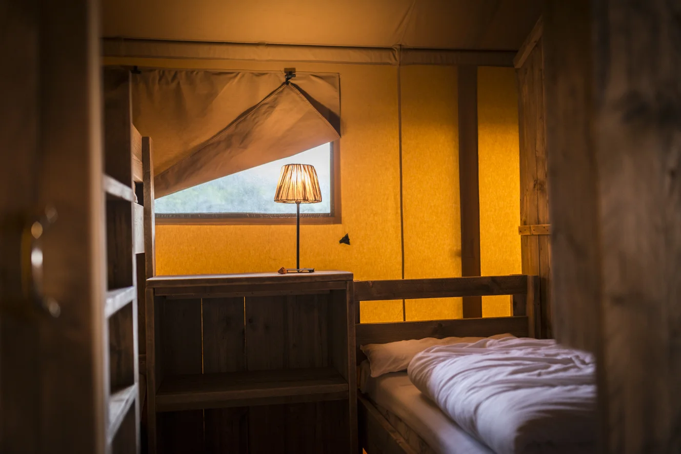 Geräumig: die Strandlodge bietet locker Platz für fünf Personen (Copyright: Axel Martens)