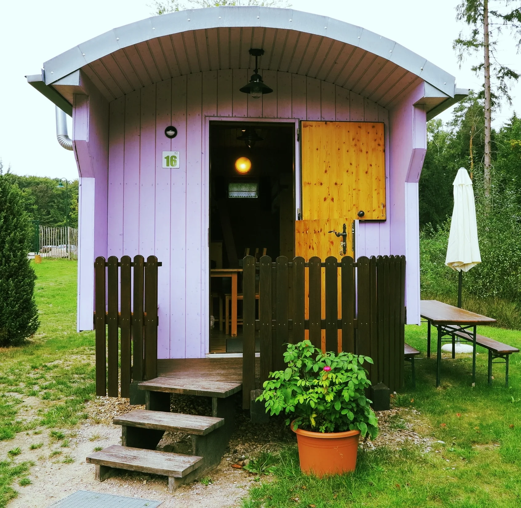 Lüneburger Heide: Nachts im Schäferdorf