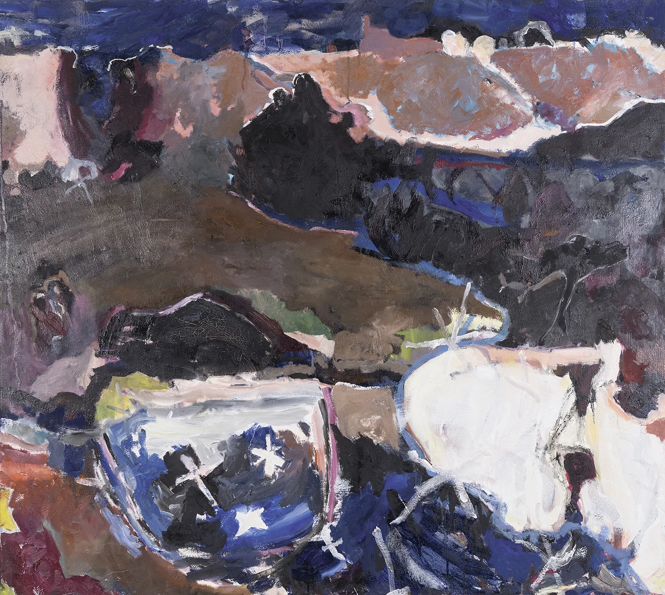 Lily Pond oil on canvas 90 x 100 cm, 2017