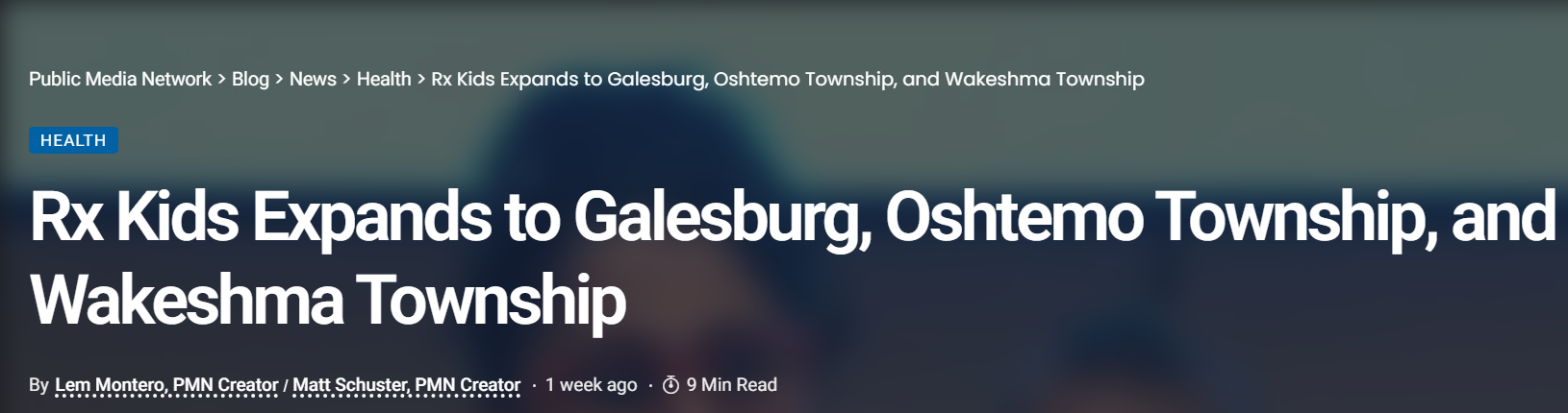 Rx Kids Expands to Galesburg, Oshtemo Township, and Wakeshma Township