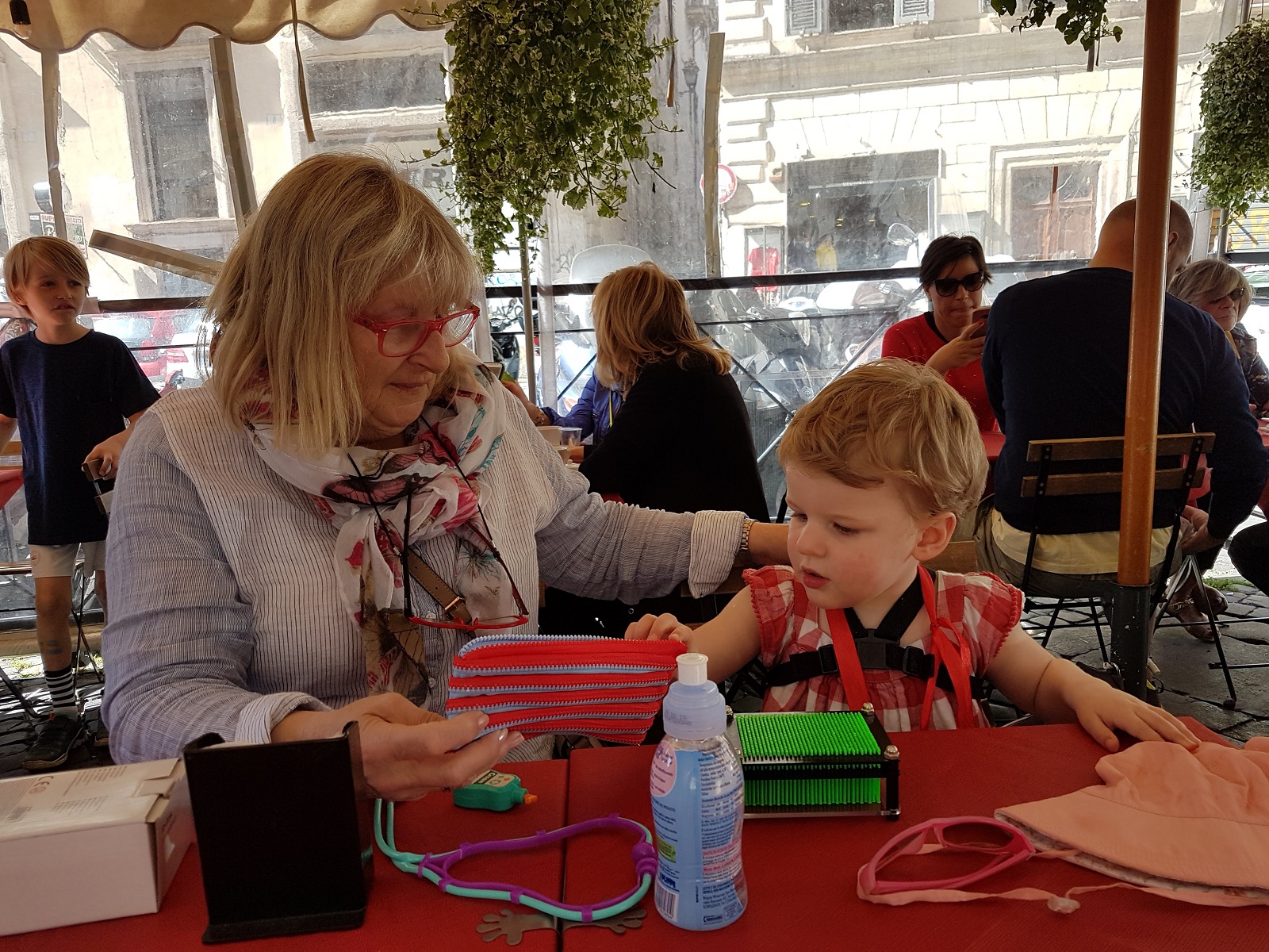 Cafe culture in Rome