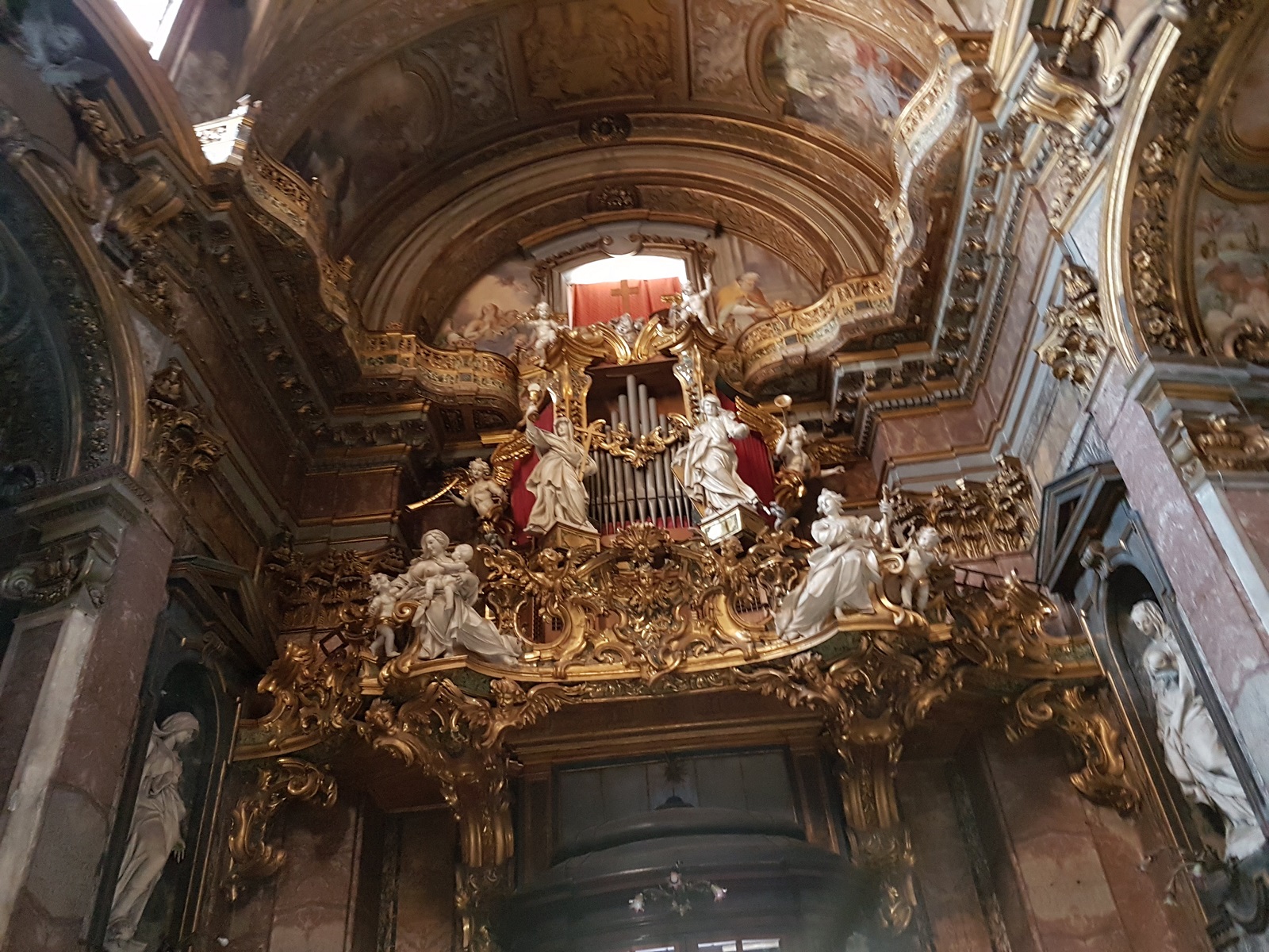One of the many Baroque churches in the Eternal City
