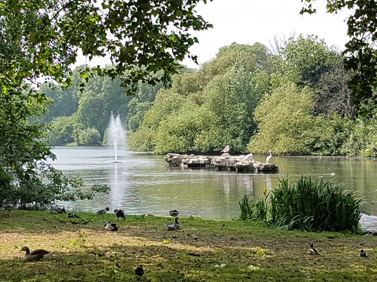 St James's Park for some down time