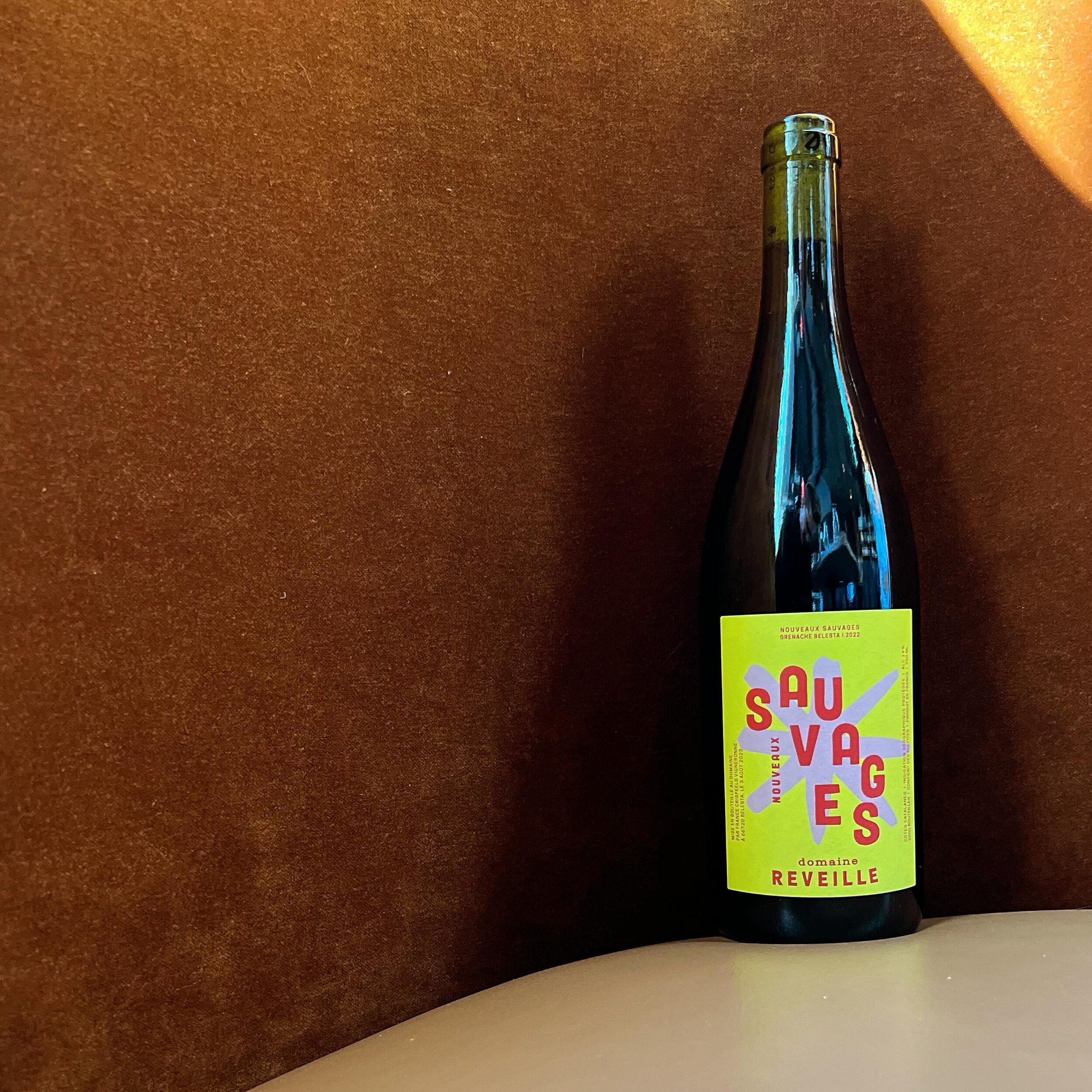 .
Half carbonic + half short fermentation = #thejuiceisloose 

Come drink this killer Grenache from winemaker @francecrispeels of @vignoble.reveille in the Languedoc - grippy notes of red berried fruits &amp; stone-cold vibrancy - a total #crushshow 