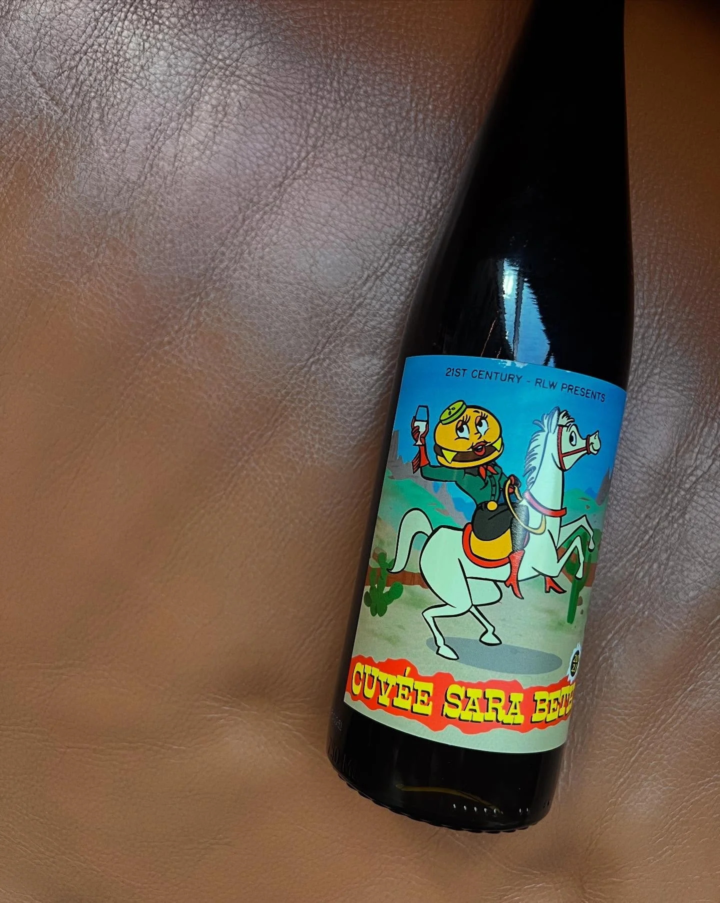 That time of year is beginning to roll in like cheeseburgers on horses....... 🍔 🐴 

Giddy up with this Cuv&eacute;e Sara Beth from @ruthlewski wines! 💯 Gamay Noir from the dusty, rich California soils in the Santa Maria Valley! Notes of red curran