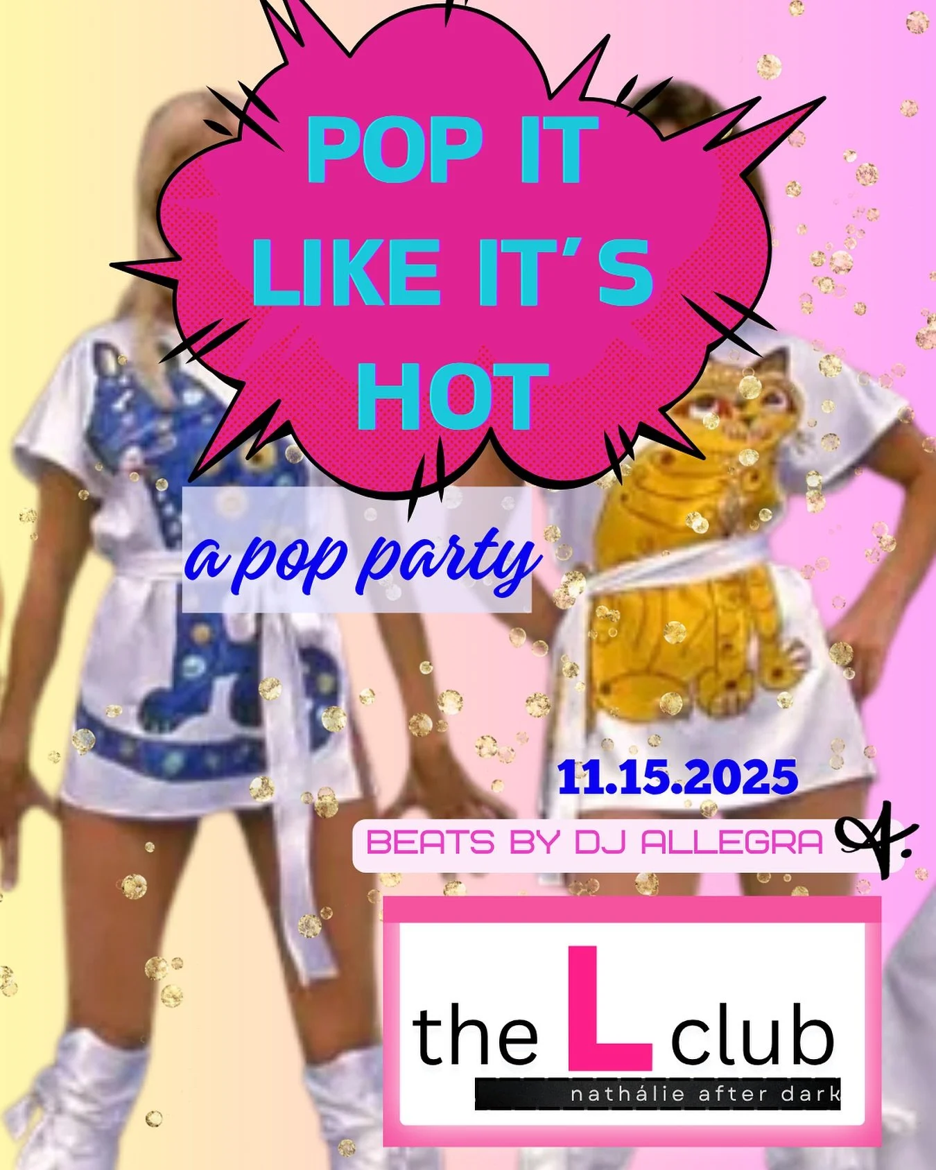 Calling all you pop fans 🍭👀 - the L club for you has arrived! 🙌🏻 Next Saturday join us for the L club: Pop It Like It&rsquo;s Hot. 🪩 DJ Allegra (@allegramthomas ) will be making her @nathaliewinebar debut with an all #vinyl set of pop favorites 
