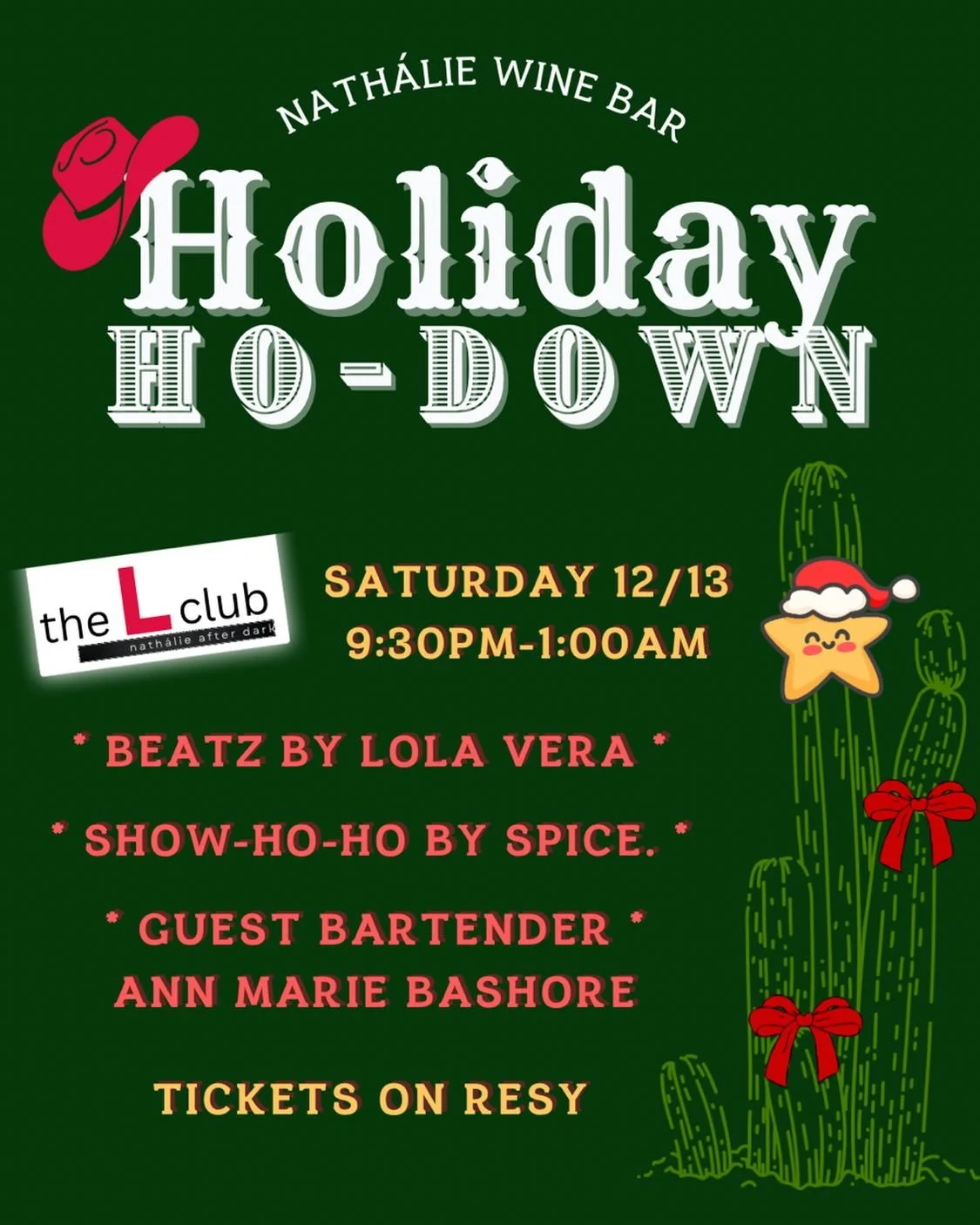 .
How do we tell you to grab your cowgirl hats &amp; boots without telling you grab your cowgirl hats &amp; boots???
🔥🔥🤠 💋 🐴 👢🔥🔥

Fire is about to reign down for the last L Club of 2025!
Blush-worthy vibz from @love.lolavera * Naughtiness fro