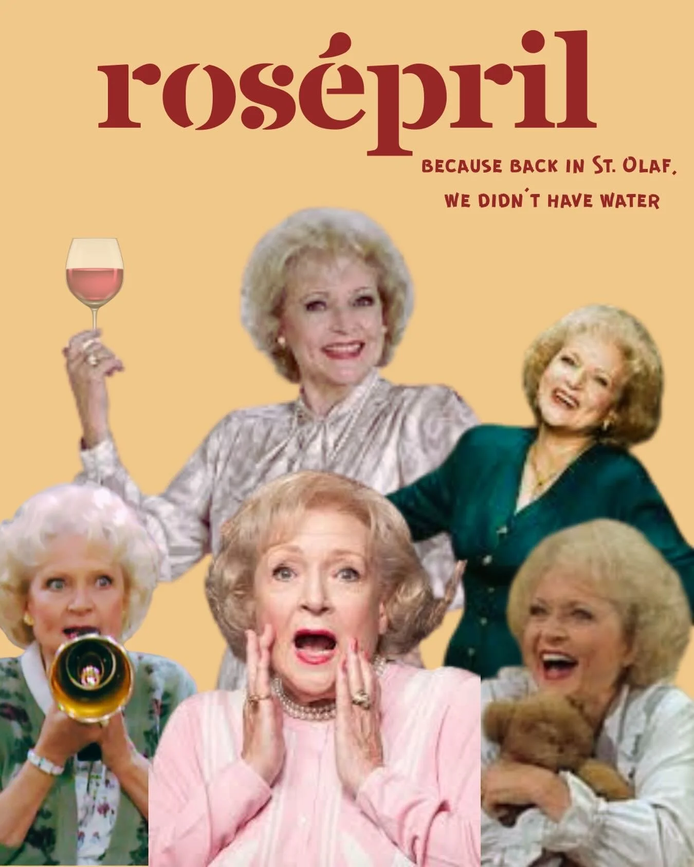 Dust off your daintiest glassware and channel your inner St. Olafian, because starting tomorrow, Ros&eacute;pril is officially here! It&rsquo;s time to trade the heavy reds for something  pink and we're celebrating the start of spring all month long!