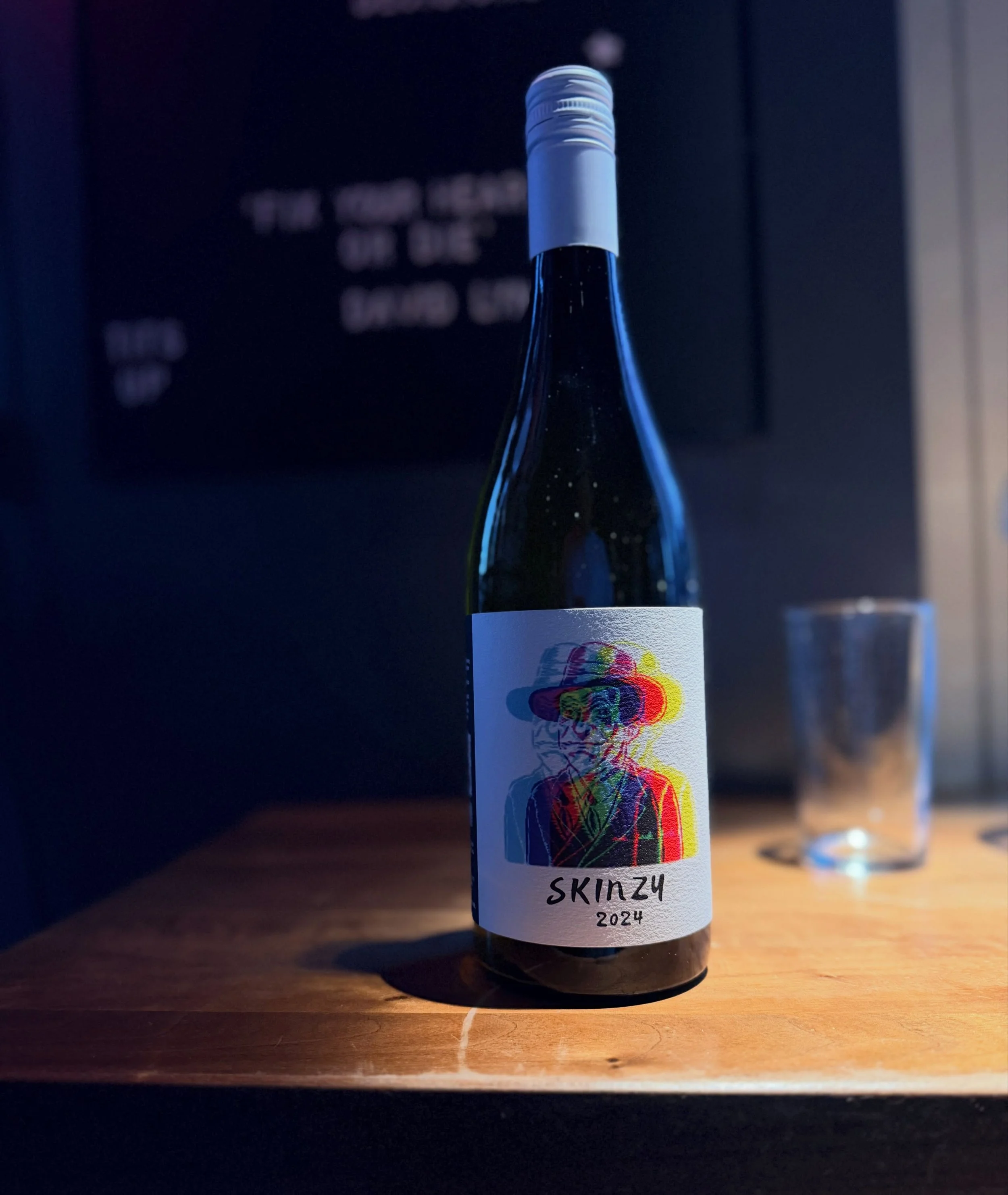 Need a fix that involves Slovenian skin contact wine???? We've got the skinzy..... ⬅️ see what we did there??? 

New to the glass pour list, come drink this coferment of a bajillion grapes / tropical tannins with a fun little bite. 

We're halfway th