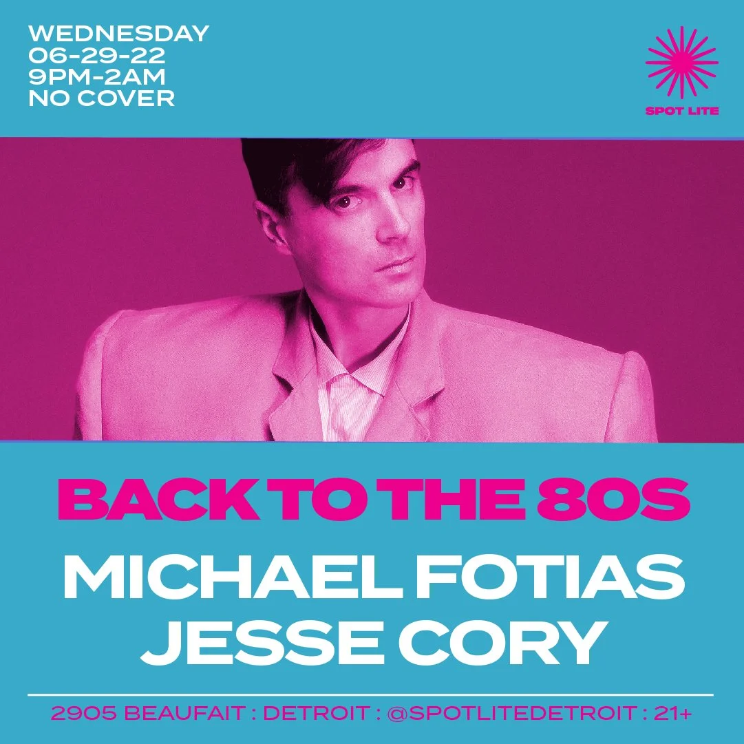 Spot Lite Presents: Back To The 80s With Michael Fotias &amp; Jesse Cory