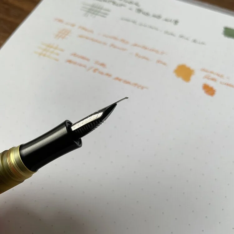 THE GENTLEMAN STATIONER -- Spotlight On: The Nib Tailor, Featuring Architect + Inverted Architect Nib Grinds