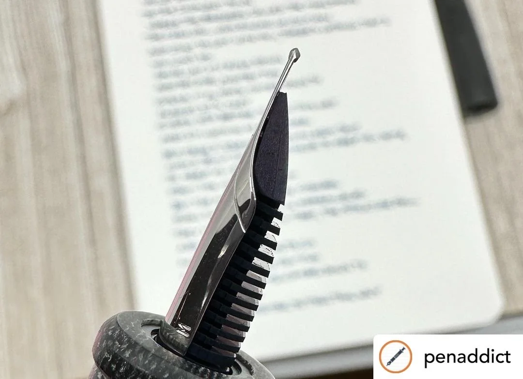 PEN ADDICT: Skogsy Pens Cholla Micarta Fountain Pen Review, Featuring Nib Tailor Architect Grind