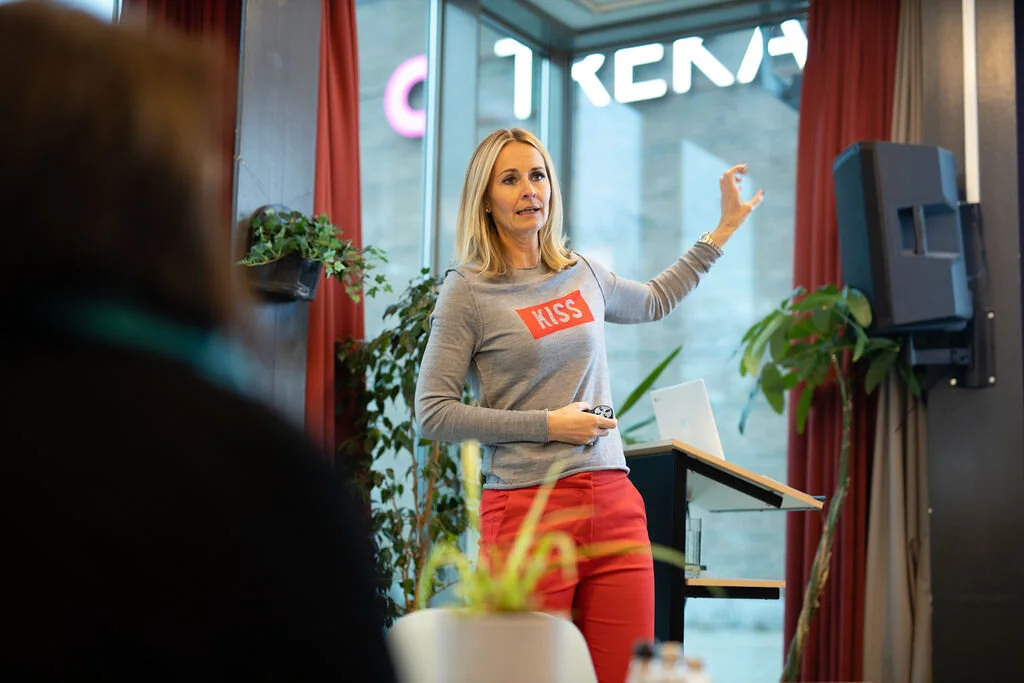 Siri Børsum har et sterkt og lidenskapelig forhold til digitalisering og mulighetene teknologi byr på for næringslivet. FOTO: Heidi Dokter for Kvinner i Business