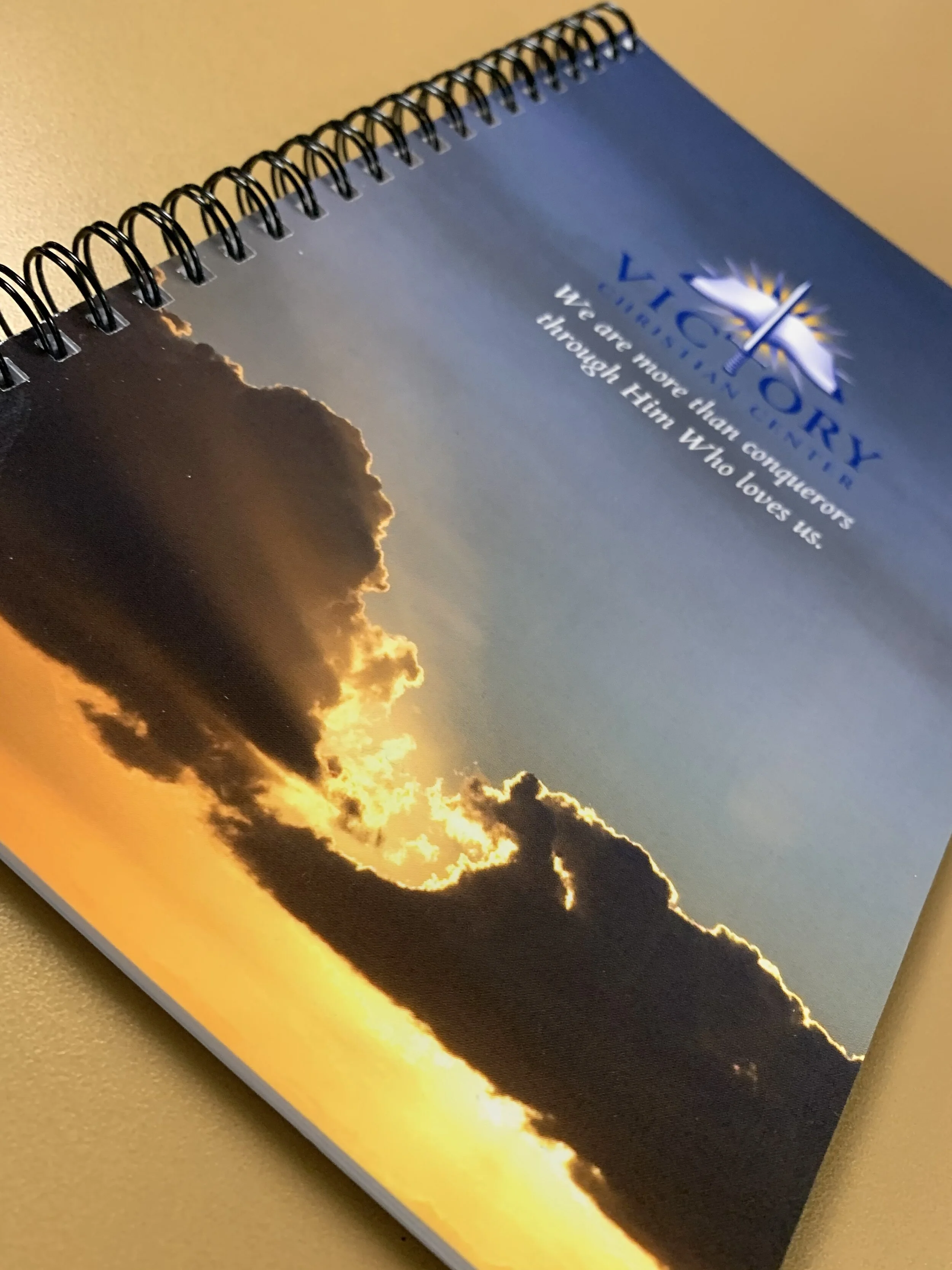 Classic Victory Christian Lined Notebook