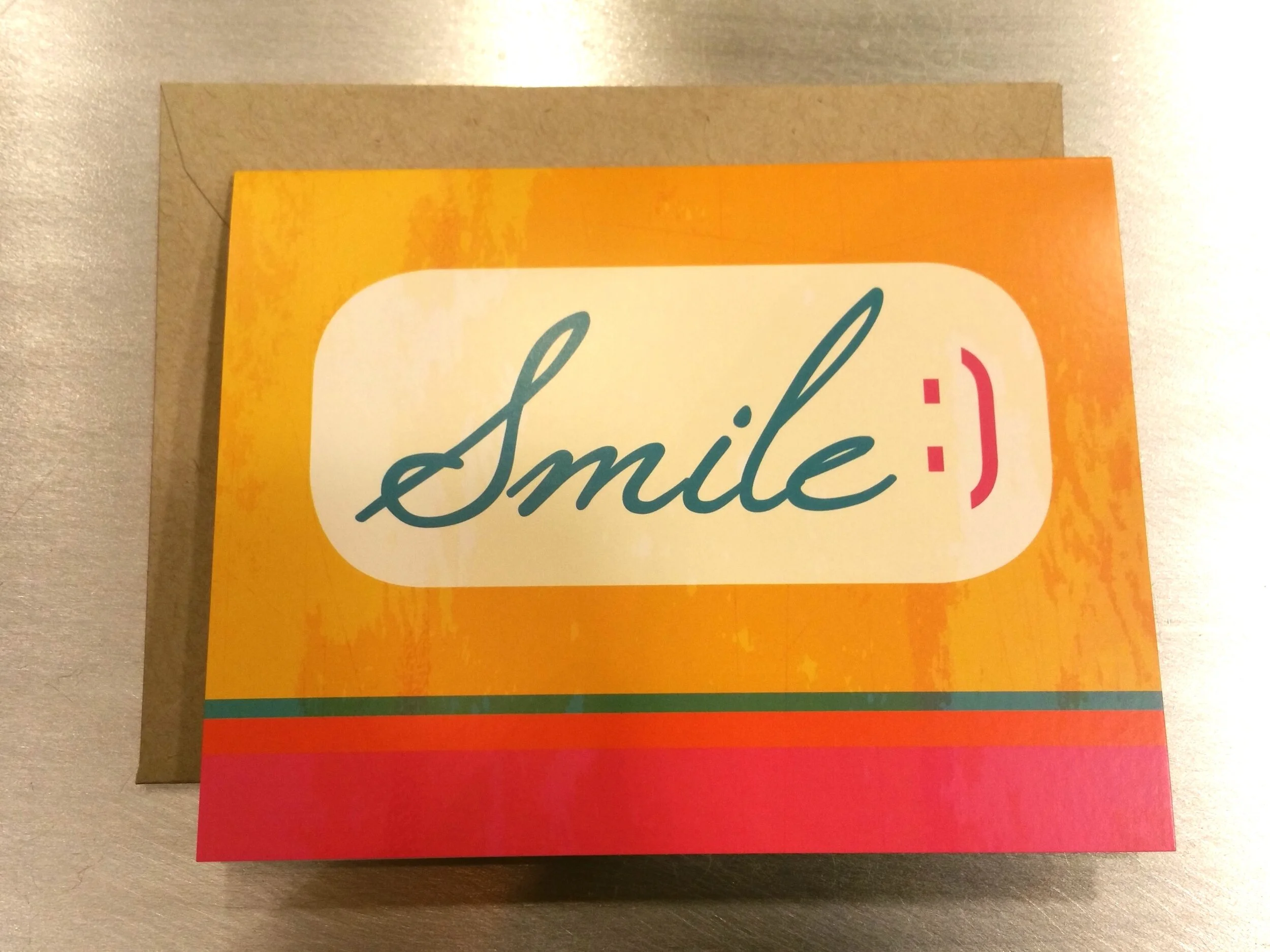 For Such A Time SMILE ;) GREETING CARD