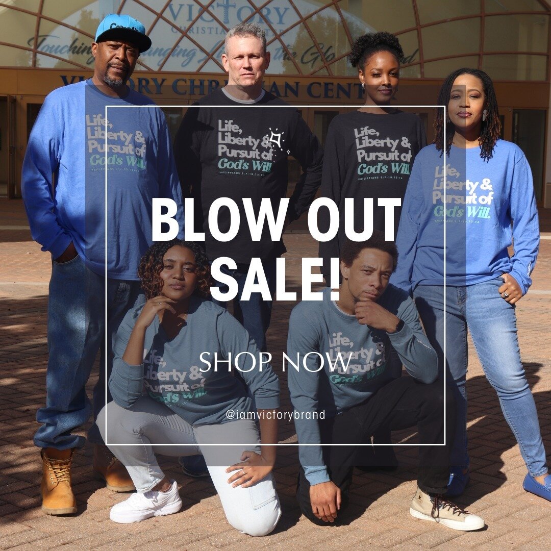 Be sure to stop by the VCC Wordshop before or after our weekly services on Sunday mornings at 10 am, Sunday evenings at 7 pm, or Wednesday evenings at 7 pm, to shop our BLOW OUT SALE!! 🤯⁠
⁠
Our brand new long sleeve t-shirts will make great holiday 