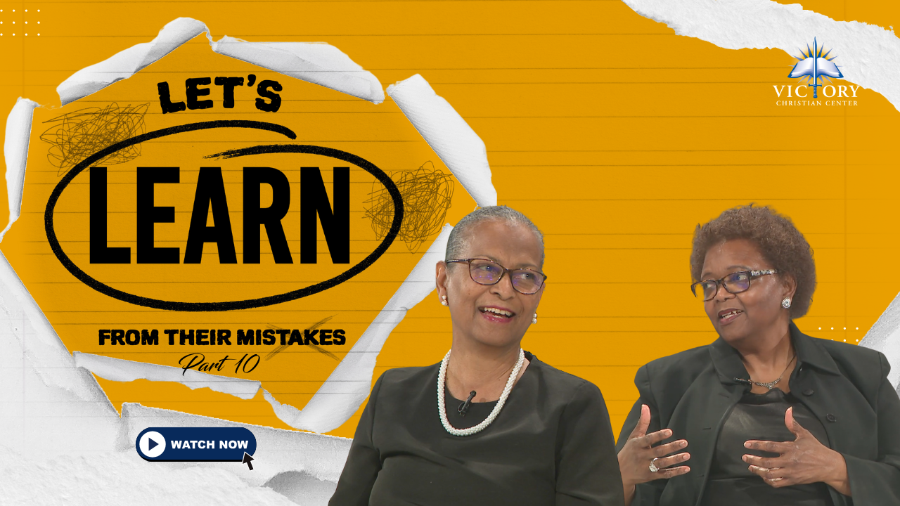 Let's Learn From Their Mistakes Pt. 10, 3-30-25, Pastor Marilyn Gool & Minister Rose Wallace
