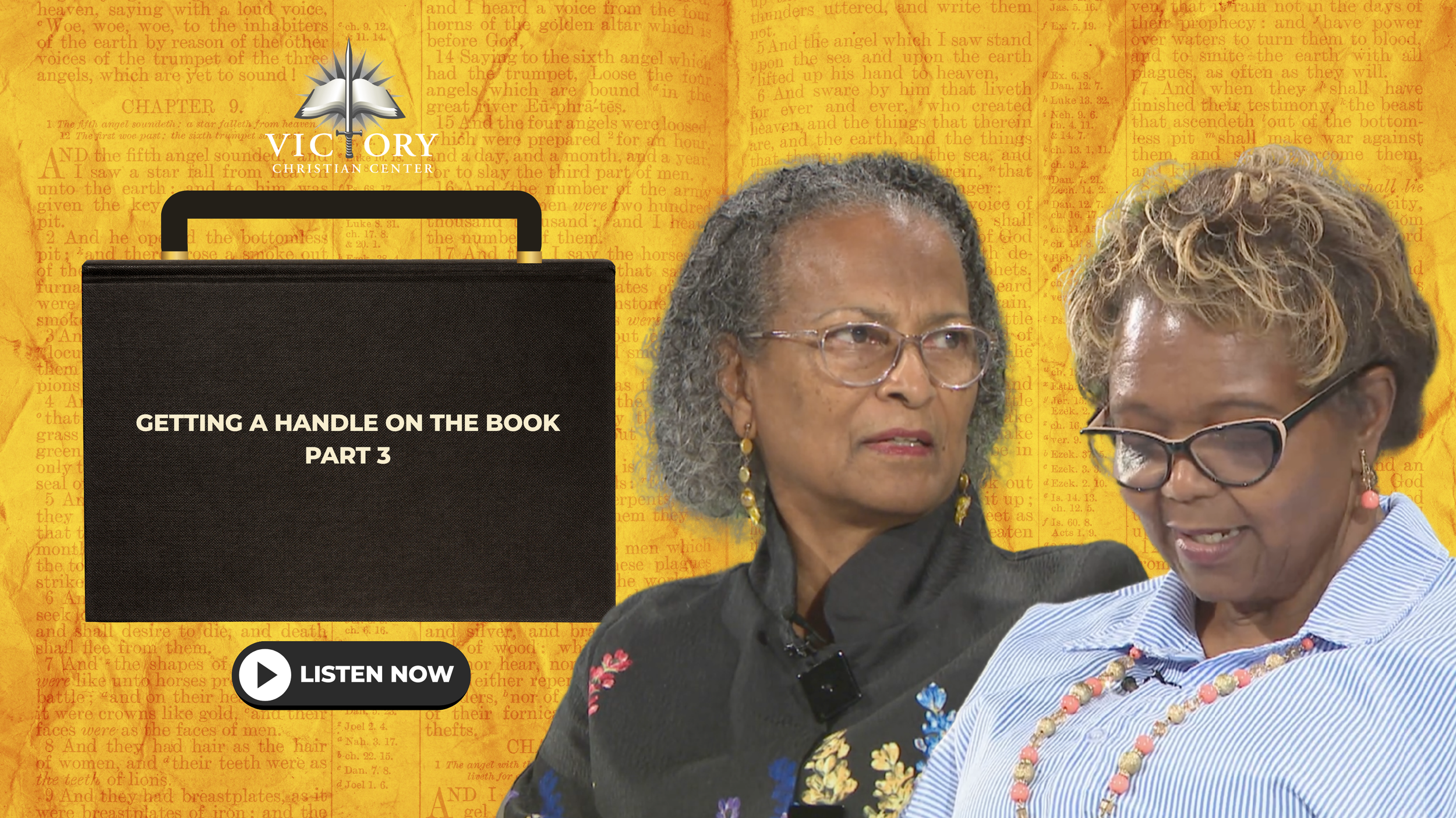 Getting a Handle on the Book Pt. 3, 6-28-26, Pastor Marilyn Gool & Dr. Rose Wallace
