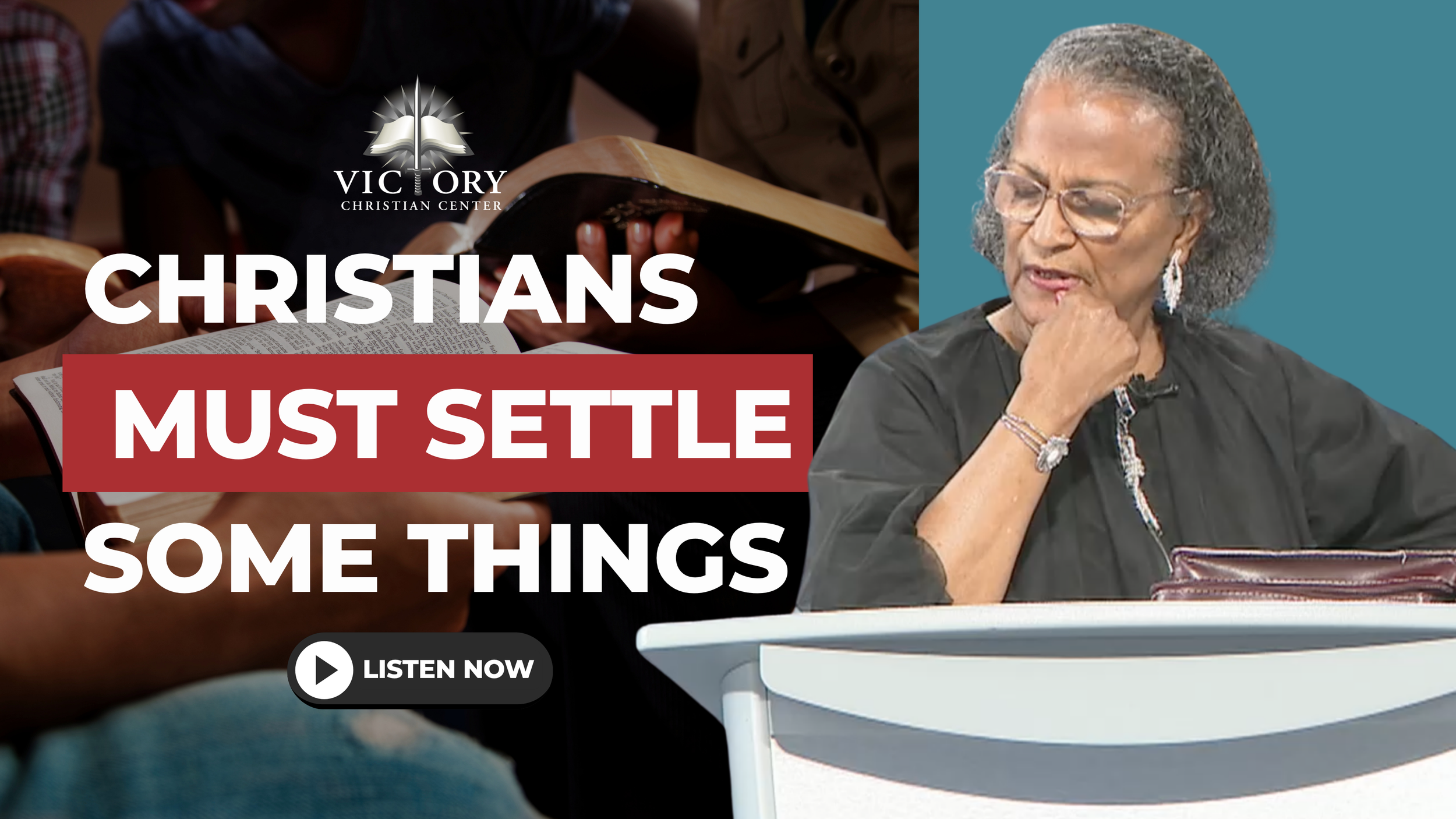 Christian Must Settle Some Things, 6-7-26, Pastor Marilyn Gool