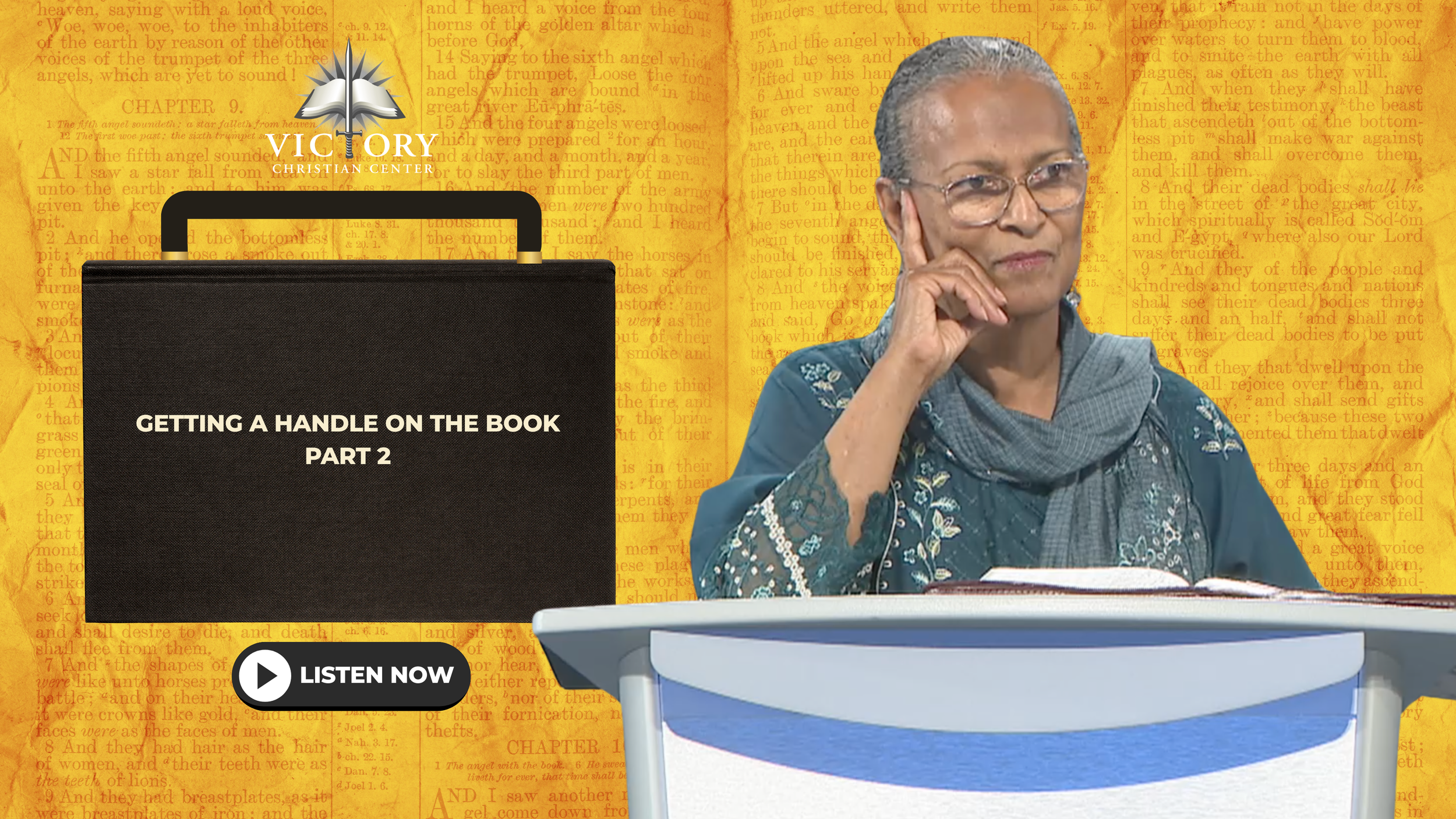 Getting a Handle on the Book Pt. 1, 6-14-26, Pastor Marilyn Gool & Dr. Rose Wallace