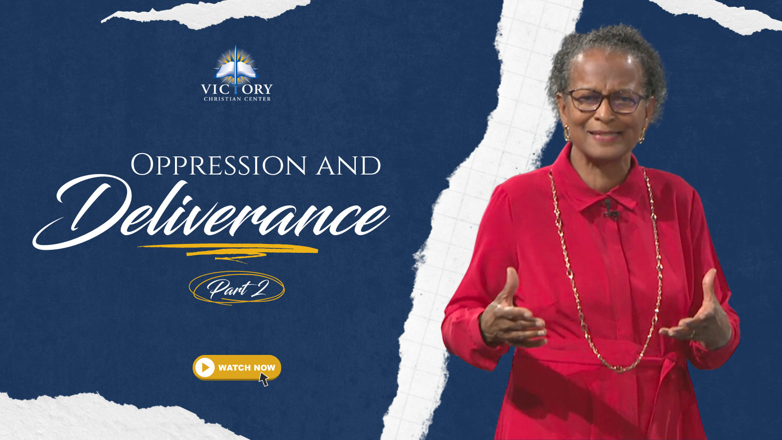 Oppression and Deliverance, Part 2, 8-25-24, Pastor Marilyn Gool