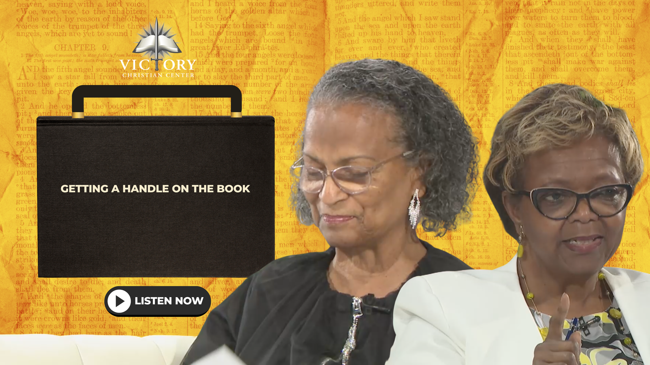Getting a Handle on the Book, 6-7-26, Pastor Marilyn Gool & Dr. Rose Wallace